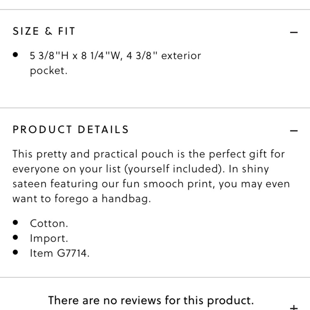 J crew medium pouch in smooch print - Picture 2 of 2